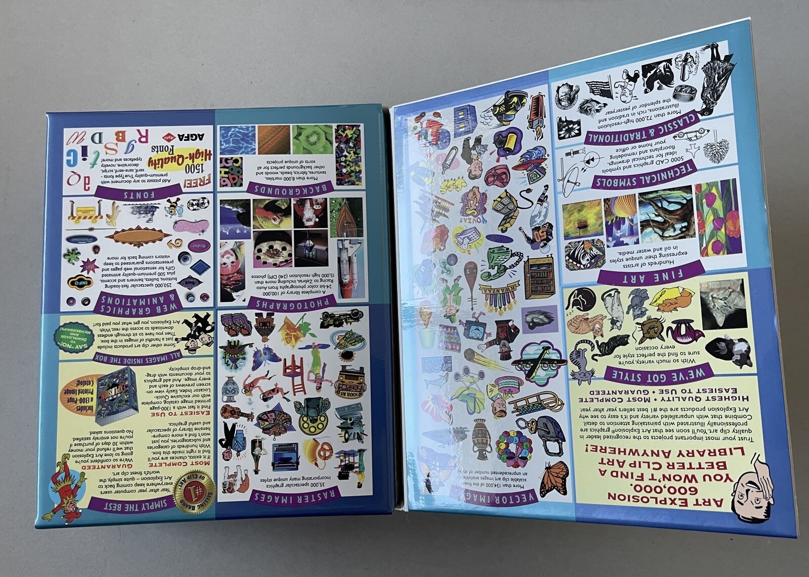 Art Explosion 600,000 Images Clip Art Software 29 CDs Windows. Brand New. Sealed