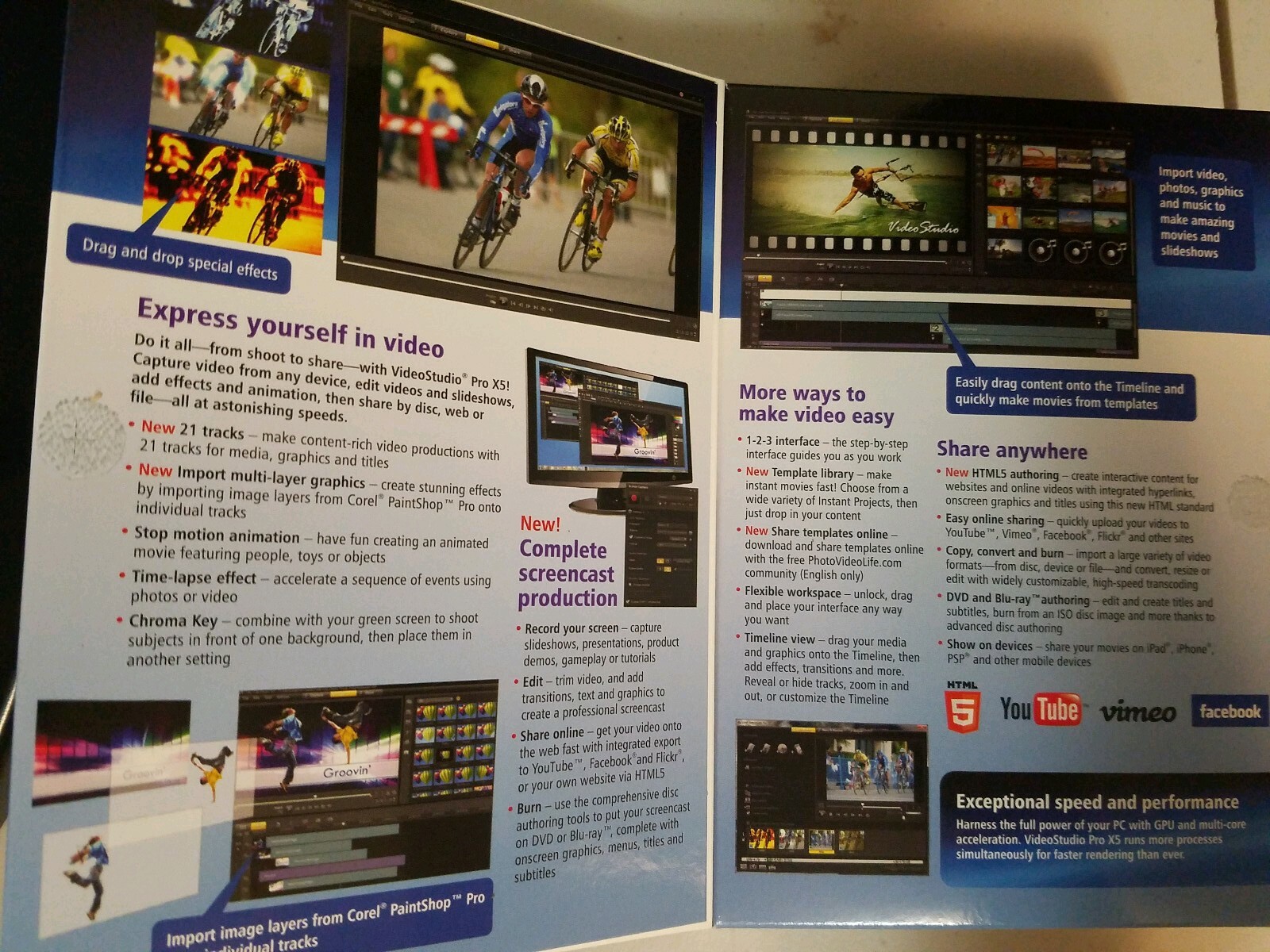 VideoStudio Pro X5 Ultimate for Windows Vista / 7 / XP