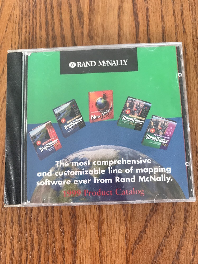 Rand McNALLY Street Finder Deluxe 1999 Edition Ships N 24h