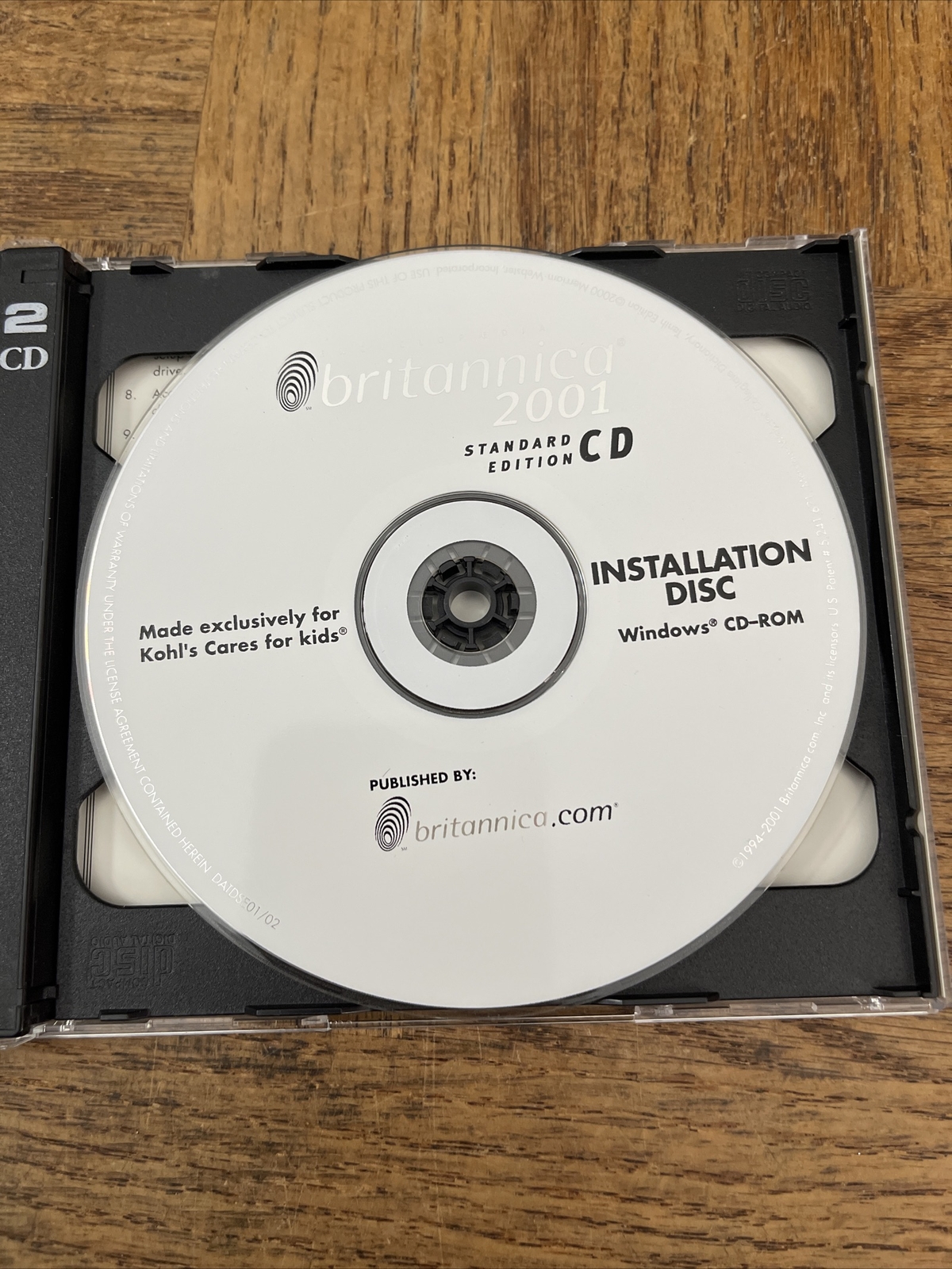 Britannica 2001 PC Software