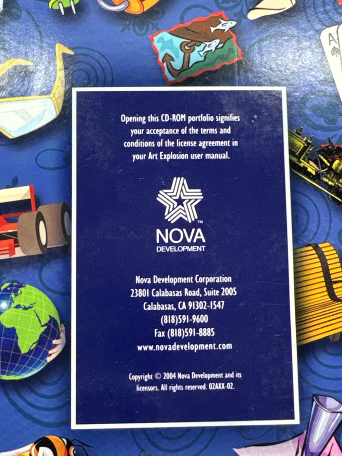 NOVA Art Explosion 600,000 Images Clip Art Software CD-Roms LOT for Windows