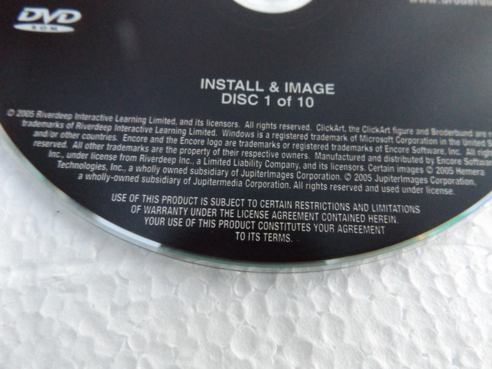 Encore ClickArt Professional (Rare 10 DVD Set ) Windows/Mac Excellent Condition