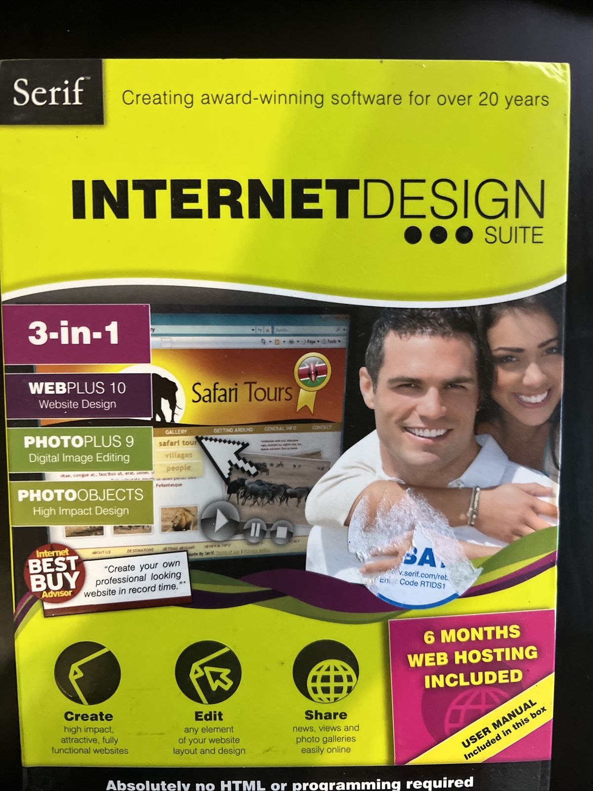 Serif Internet Design Suite 3 In 1