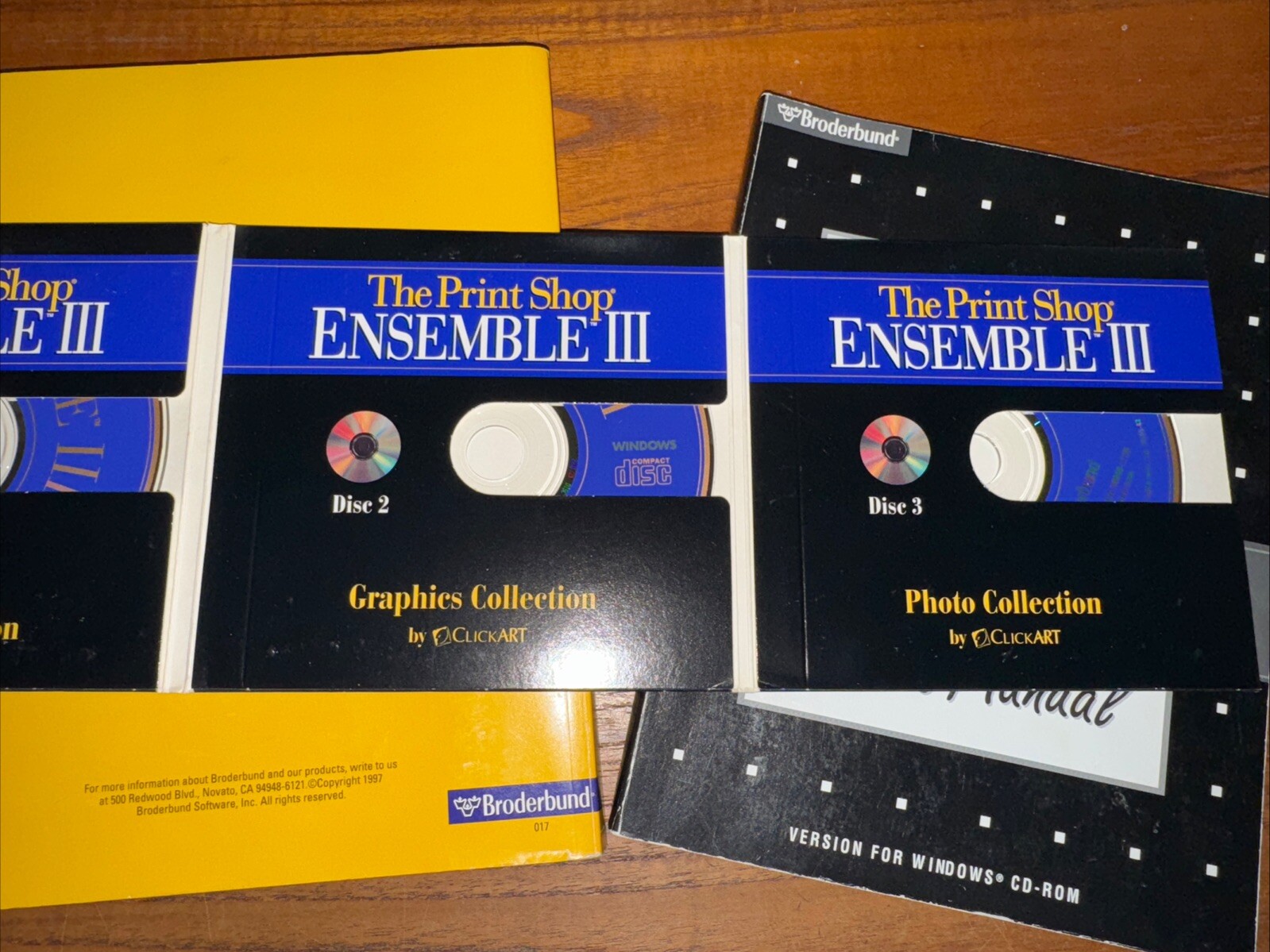 Lot of 3 The Print Shop Ensemble III