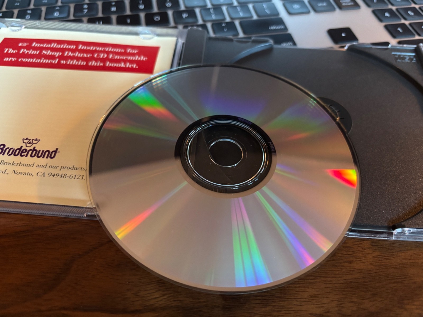The Print Shop Deluxe CD Ensemble Brøderbund Software Vintage Computers