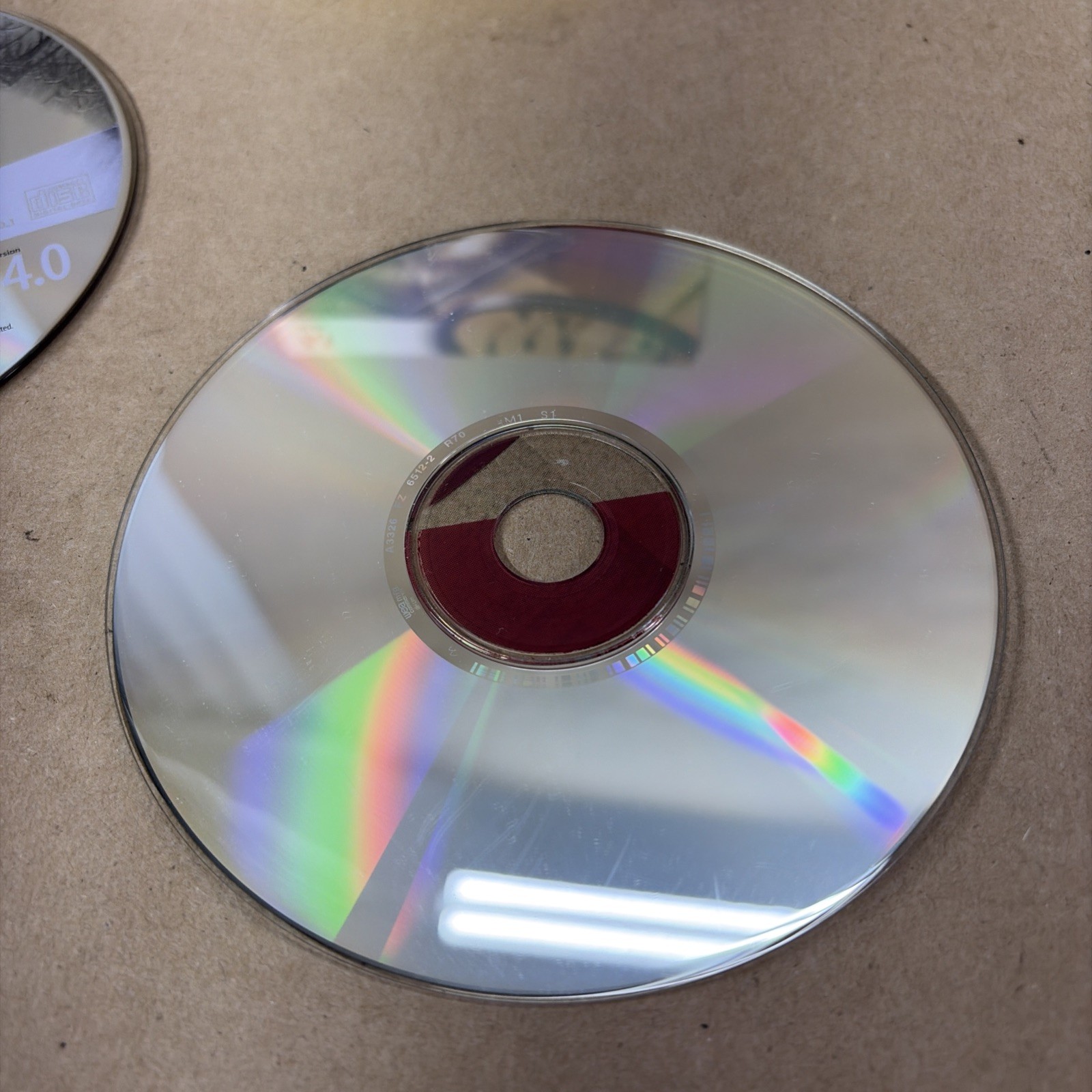 Adobe Photoshop 4.0 for Macintosh 2 CD Disc Set with Serial READ