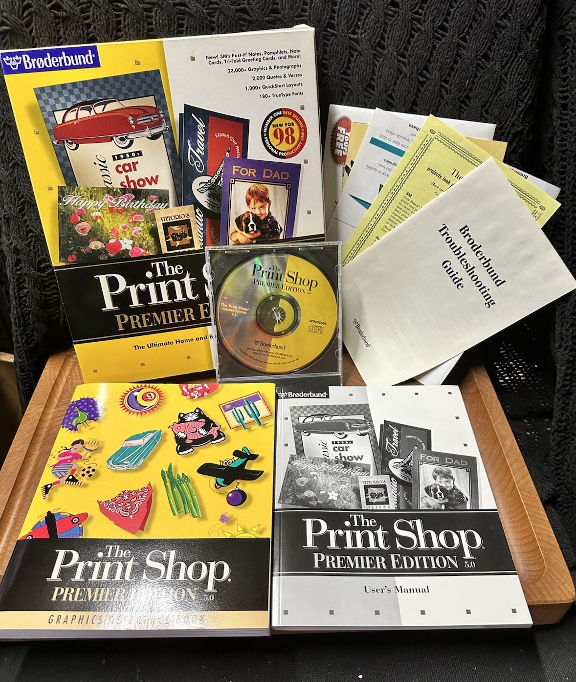 VINTAGE: The Print Shop Premiere Edition 5.0 (Complete) – Big Box