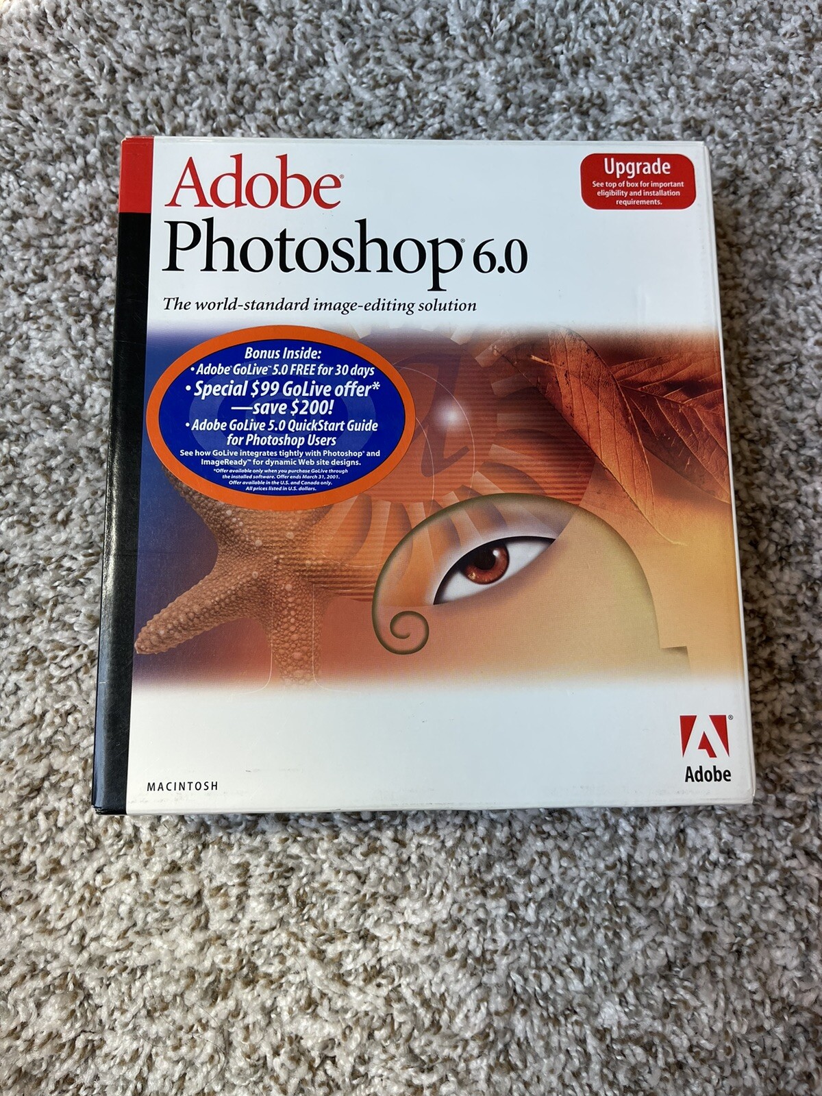Adobe Photoshop 6.0 for Macintosh Program No Serial Number