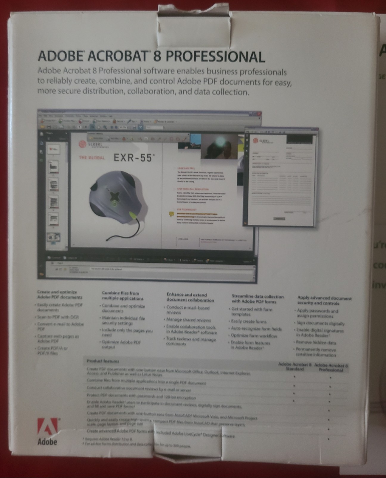 Adobe Acrobat 8 Professional UPGRADE – Communicate and Collaborate Essential PDF