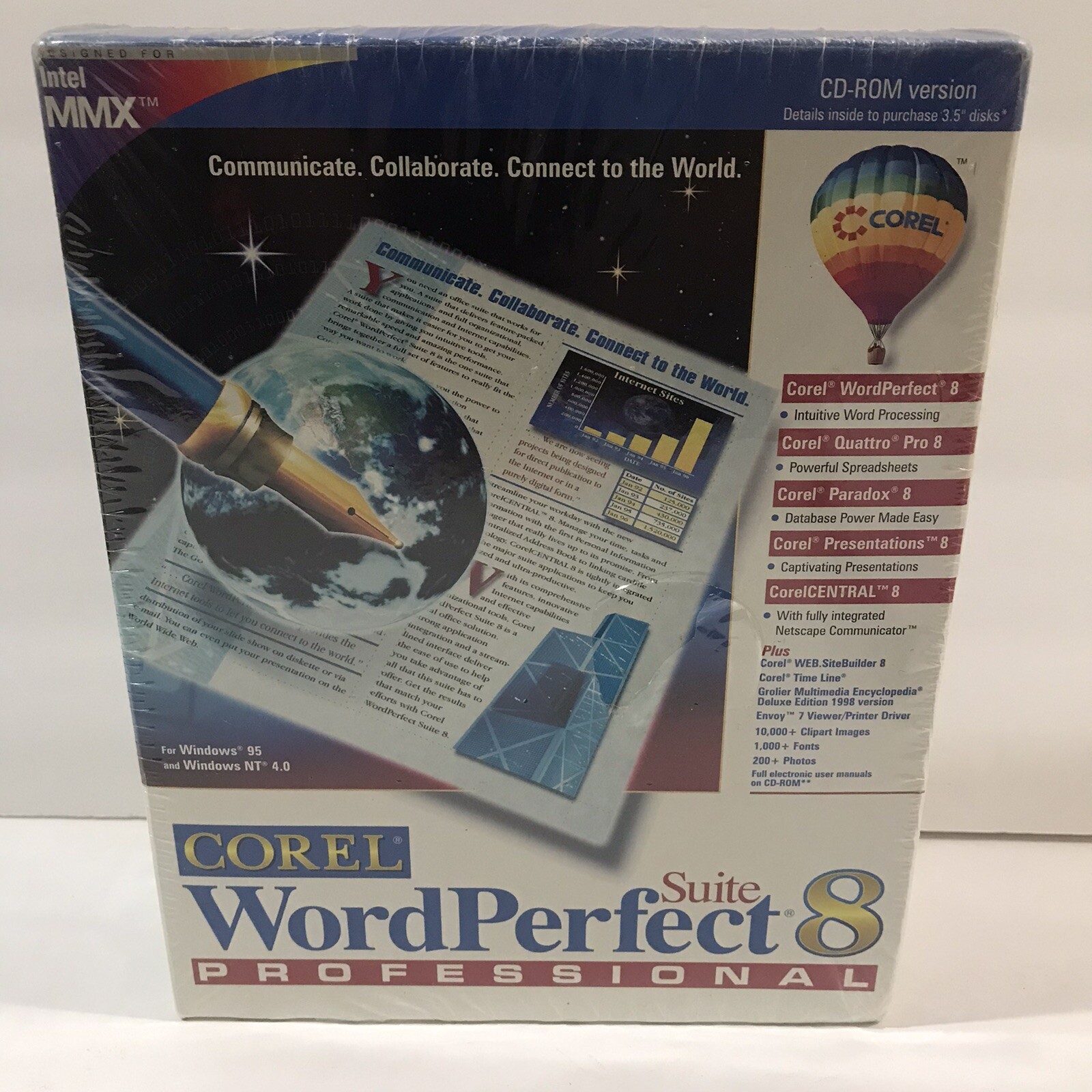 NEW Corel WordPerfect Suite 8 Professional