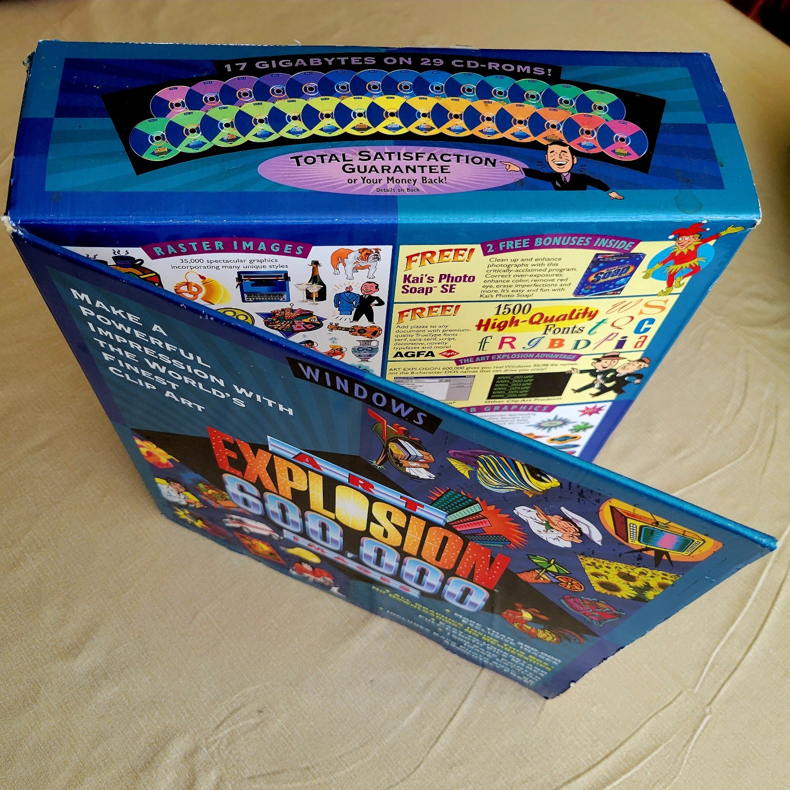 ​Nova Development Art Explosion 600000 Clip Art Windows CD ROM Software Complete