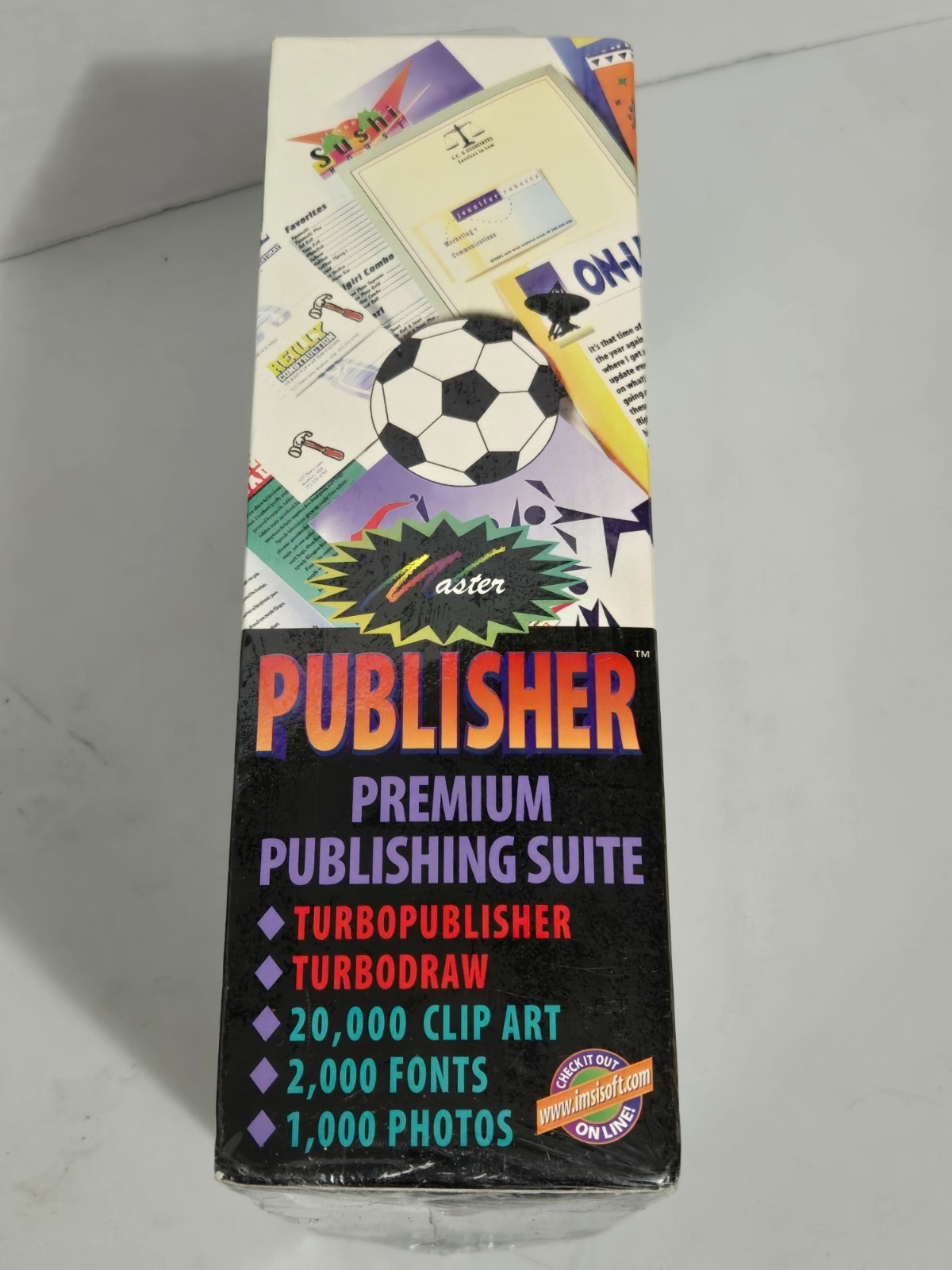 1996 IMSI Publisher premium publishing suite