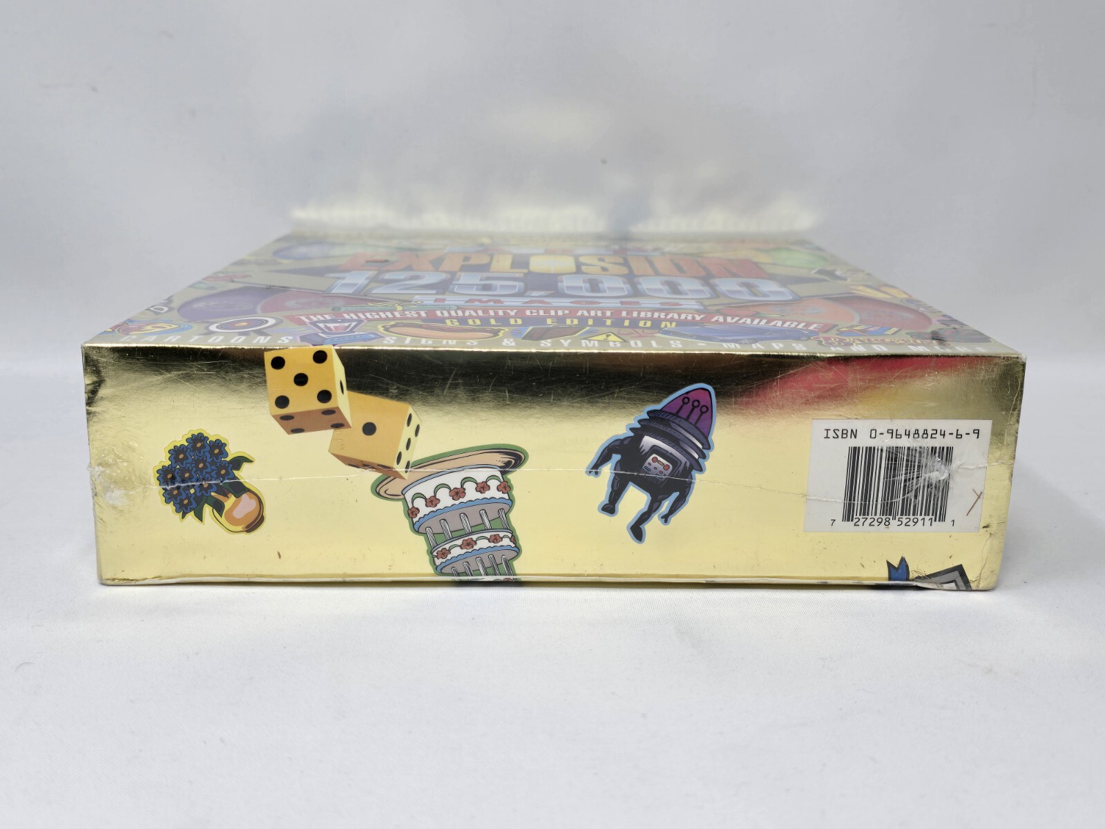 VTG 1996 Nova Art Explosion 125,000 Images Gold Edition Big Box for Windows, NEW