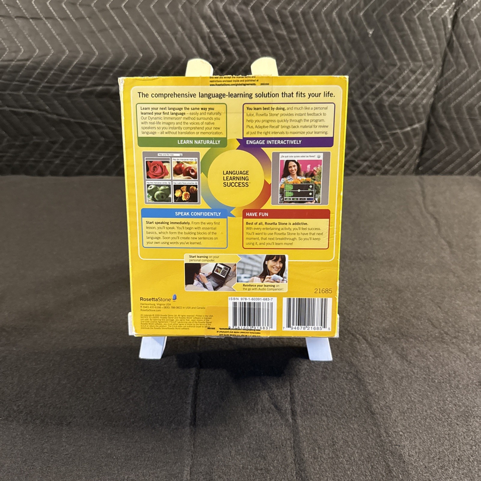 Rosetta Stone Italian Language Course Level 1 2 3 CD Sealed Box Ver 3 Win / Mac