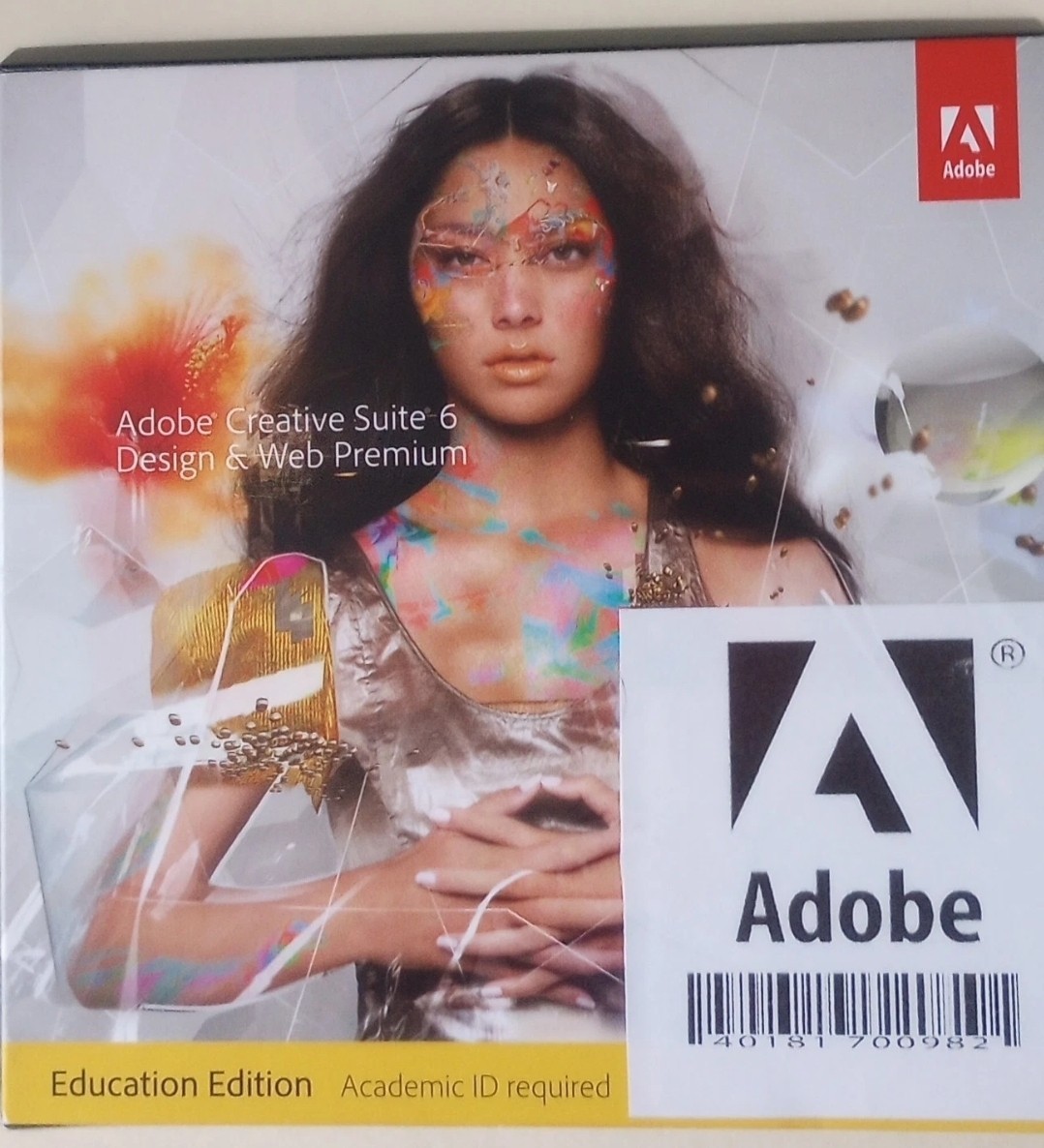 Adobe CS6 Design Web Premium Box & Disc – Full License Number – Windows