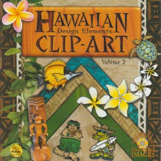 Hawaiian Design Elements Clip-Art Volume 2 PC CD images pictures island clip art