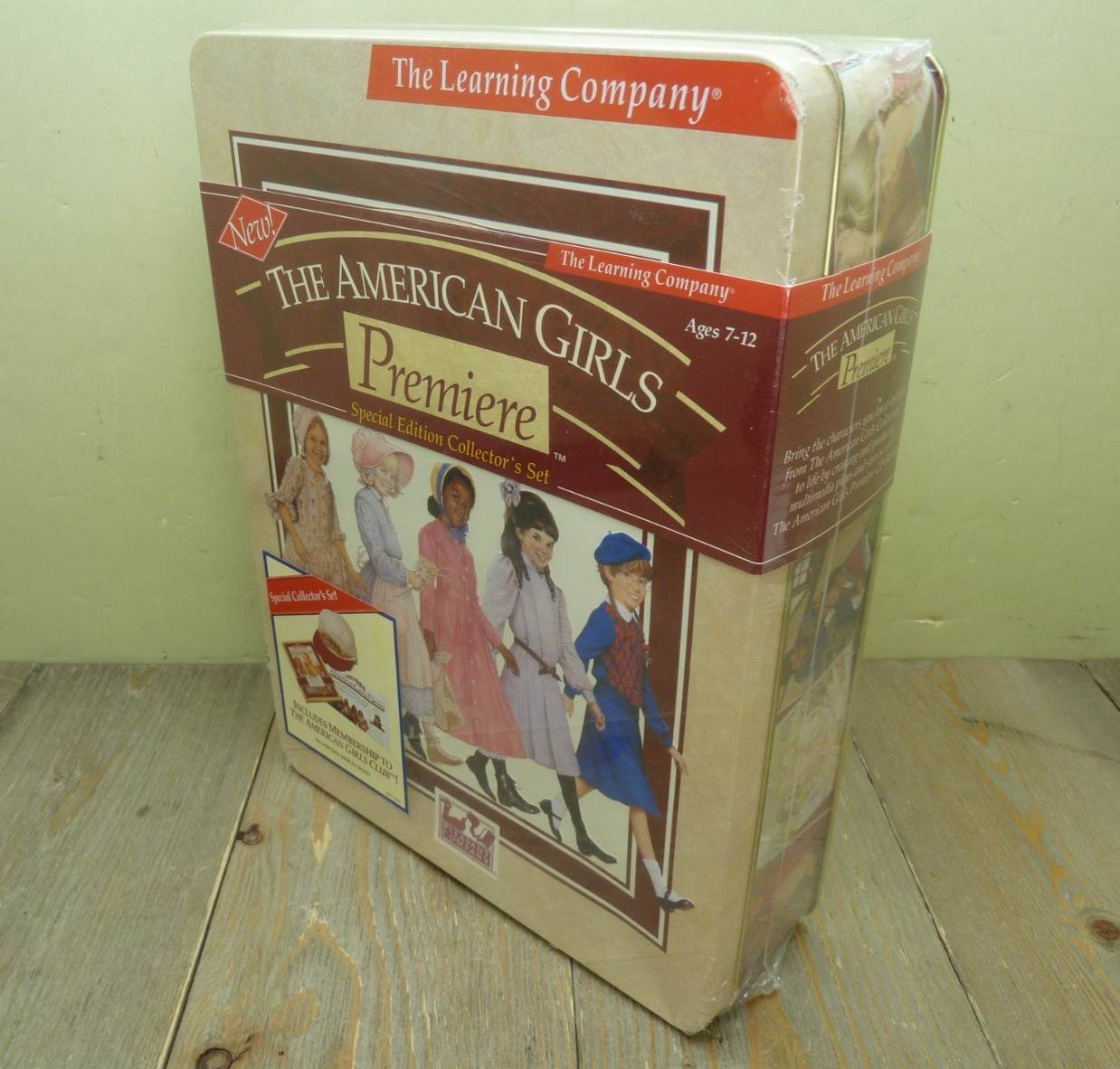 American Girls Premiere Special Edition Collector’s Set Windows/Mac 1997 NEW