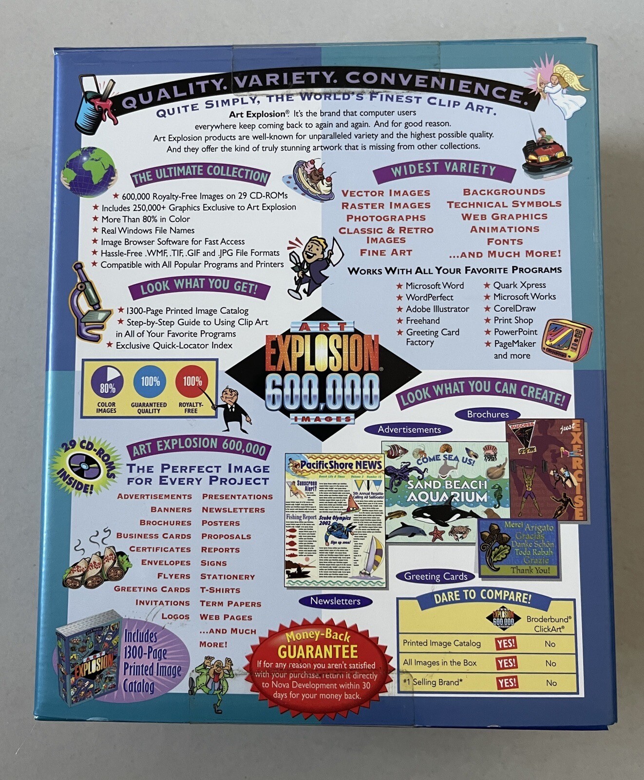 Art Explosion 600,000 Images Clip Art Software 29 CDs Windows. Brand New. Sealed