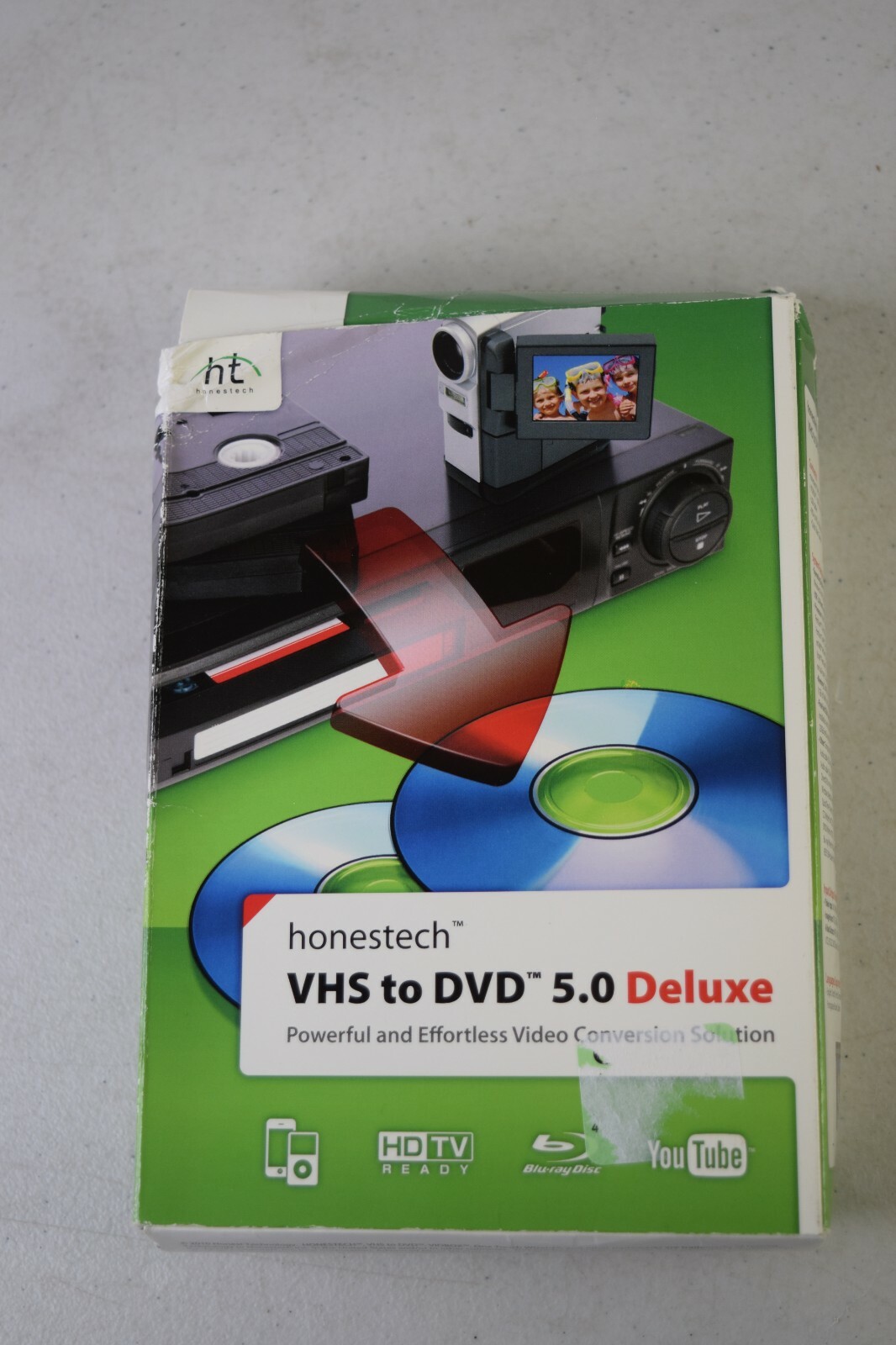 Honestech VHS to DVD 5.0 Deluxe (Retail) – Full Version for Windows