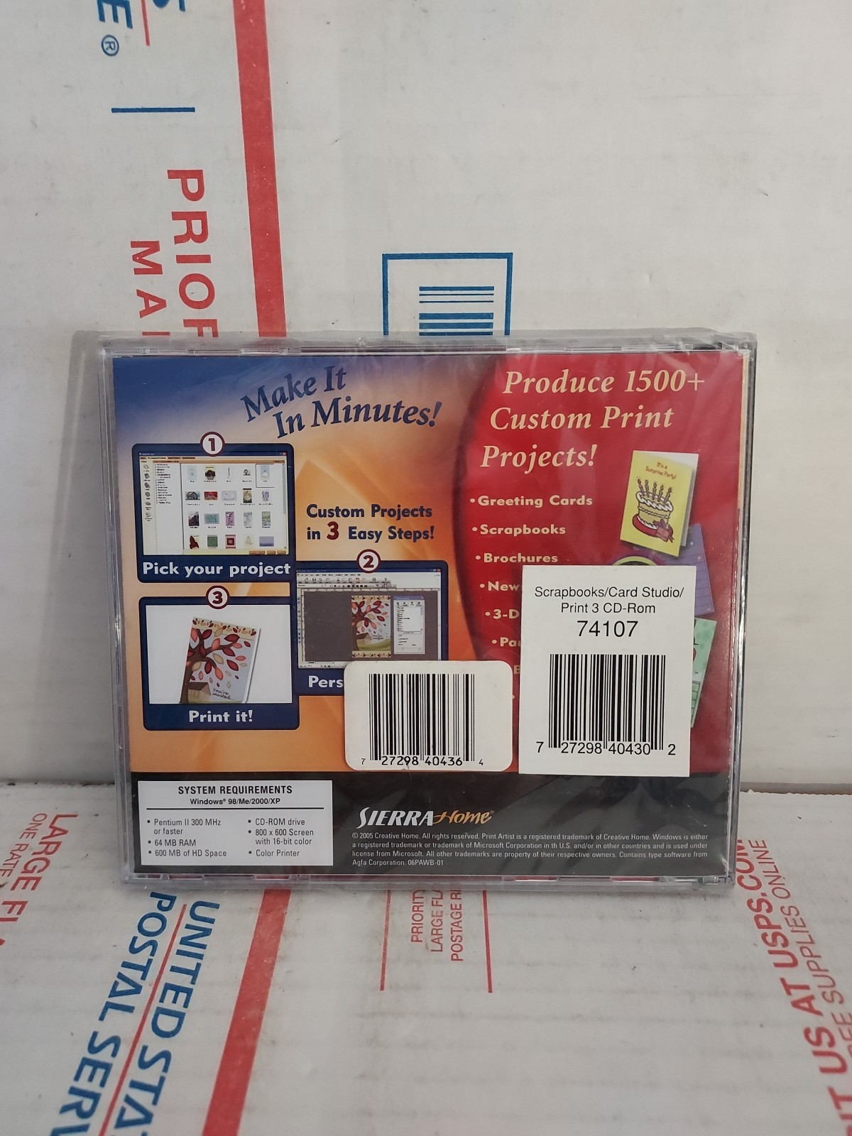 New Sealed Print Artist 2002 Version Gold Edition Version 21.0 PC – #171