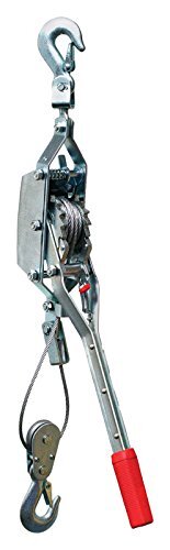 American Power Pull 2 Ton Cable Puller – 6ft Dual Ratchet Hand Winch OSHA