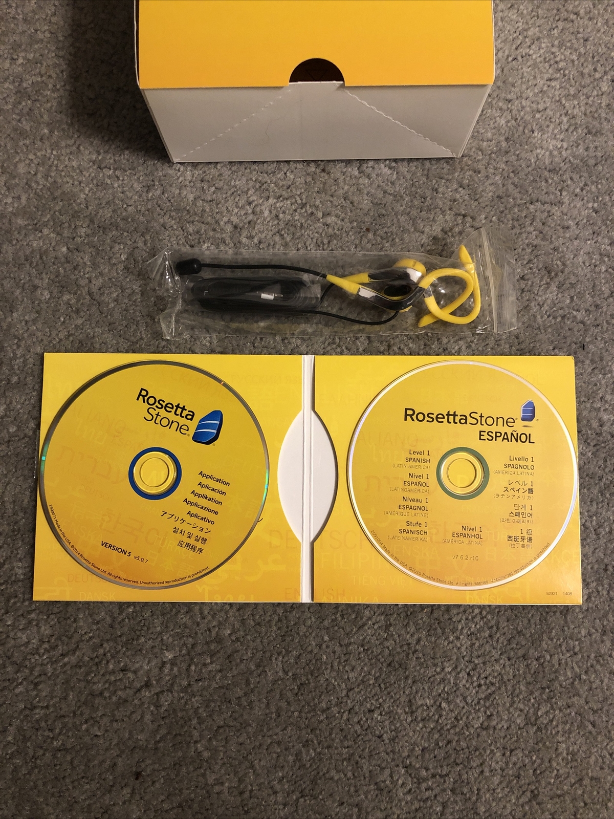 Rosetta Stone Espanol TOTALe Level 1 Version 4 Spanish Latin America