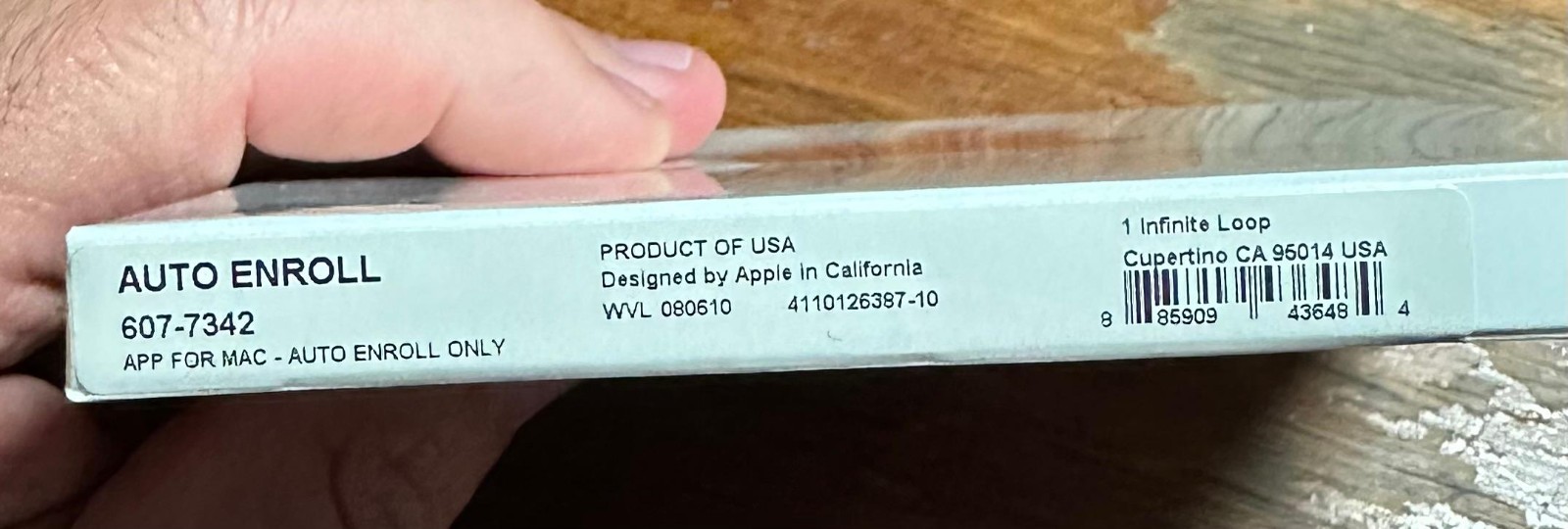 AppleCare Protection Plan for Mac Sealed #607-7342