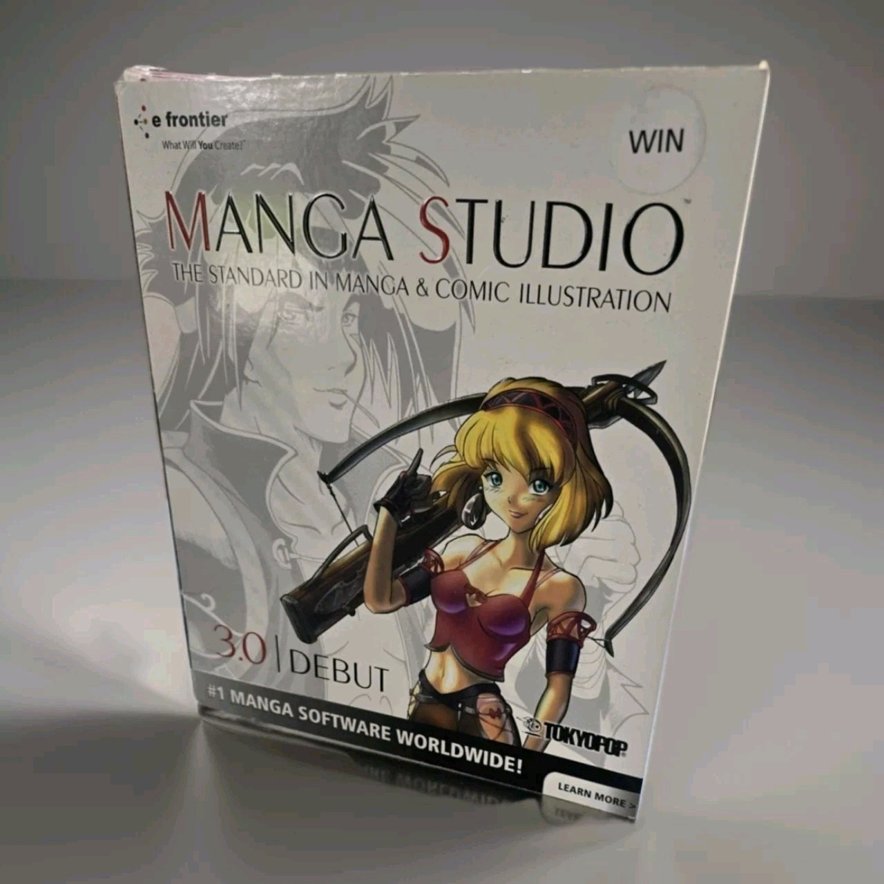 Windows Manga Studio 3.0 Debut e-frontier TokyoPop 2006 NOB