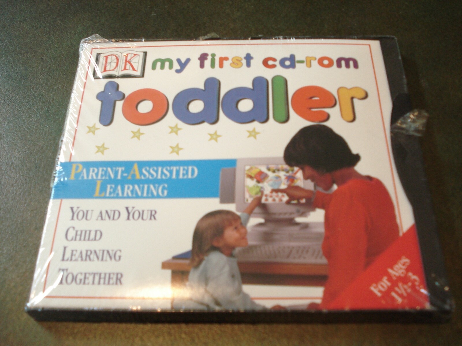 DK My First CD-ROM: Toddler (PC-CD) AGES 1 1/2- 3 HOME SCHOOL/LEARNING AID