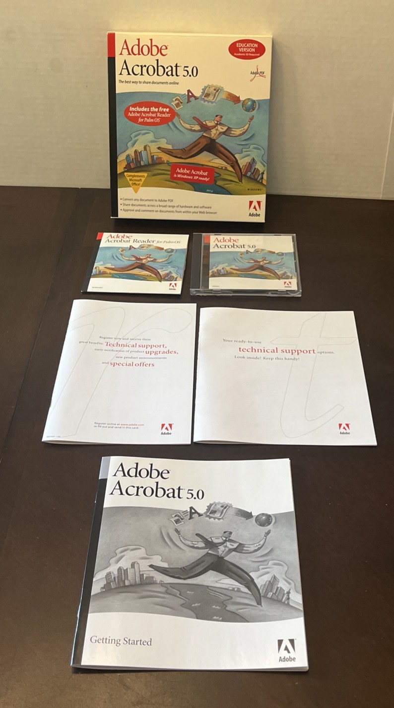 Adobe Acrobat 5.0 Education Version Microsoft Windows