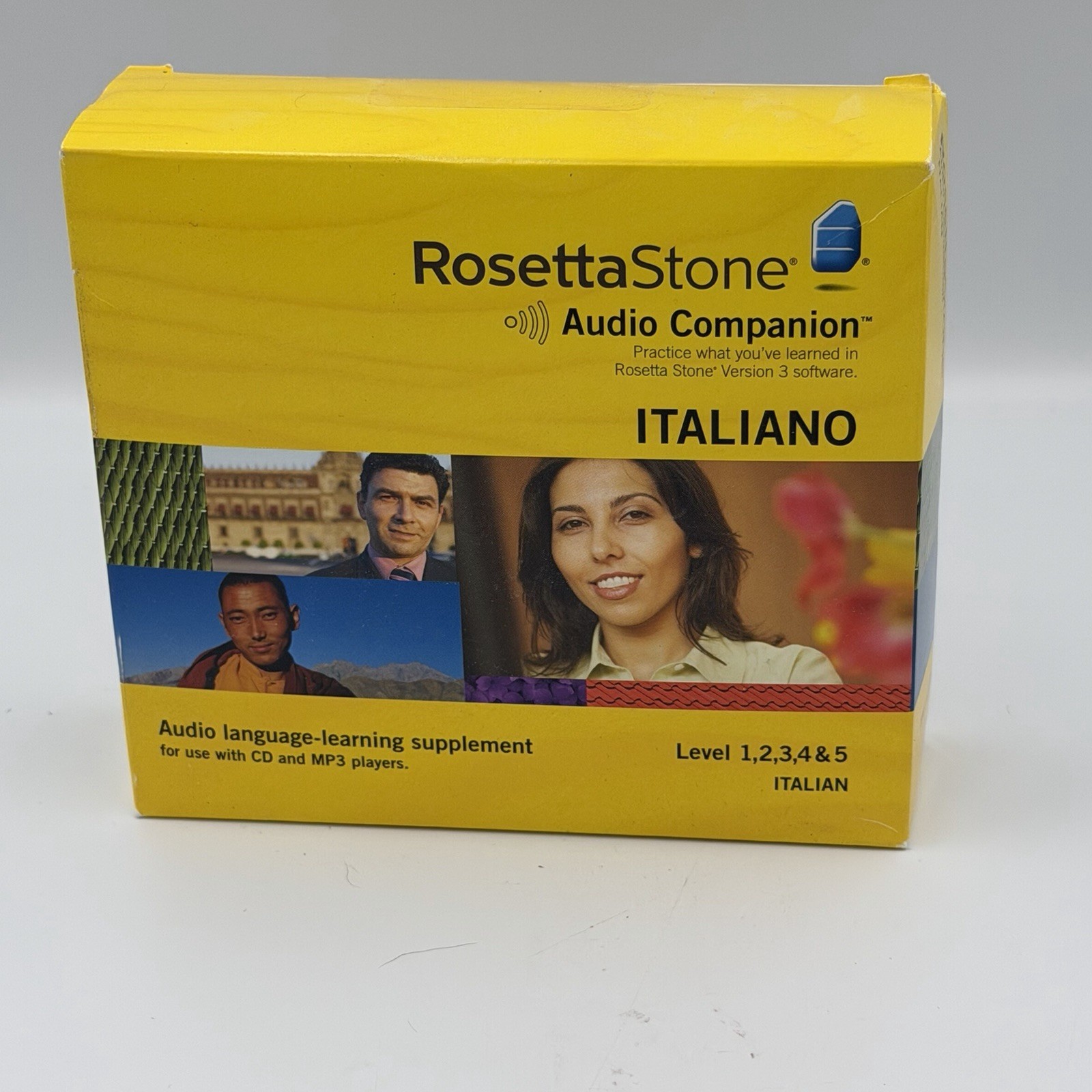 Rosetta Stone Italian Version Level 1-5 IsAudio Companion – Full Set Sealed Box