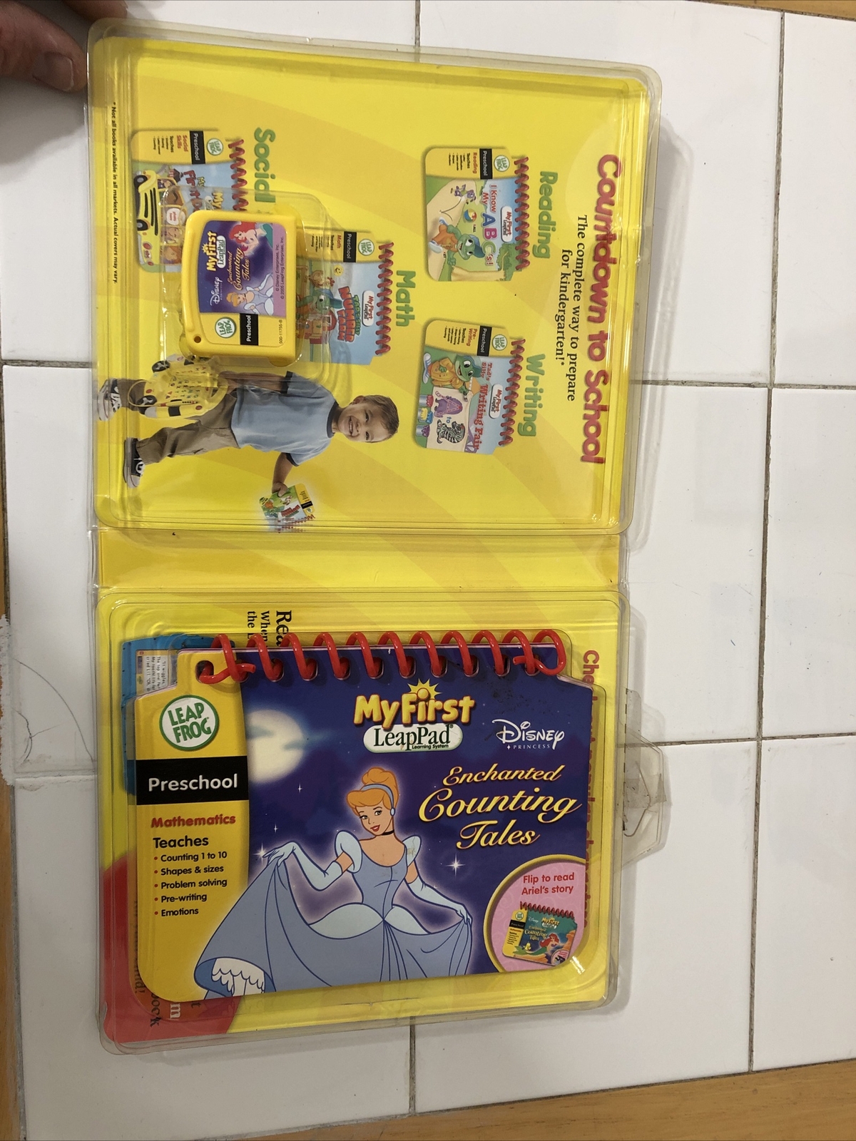 LeapFrog MY FIRST LEAP PAD – Disney PRINCESS Counting Tales Book & Cartridge