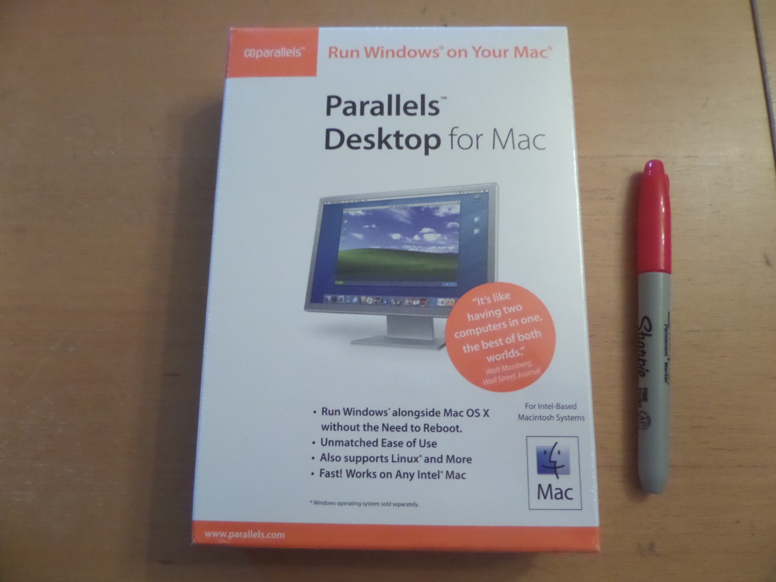 Parallels – Desktop for Mac – Run Windows on MAC OS X – Brand New