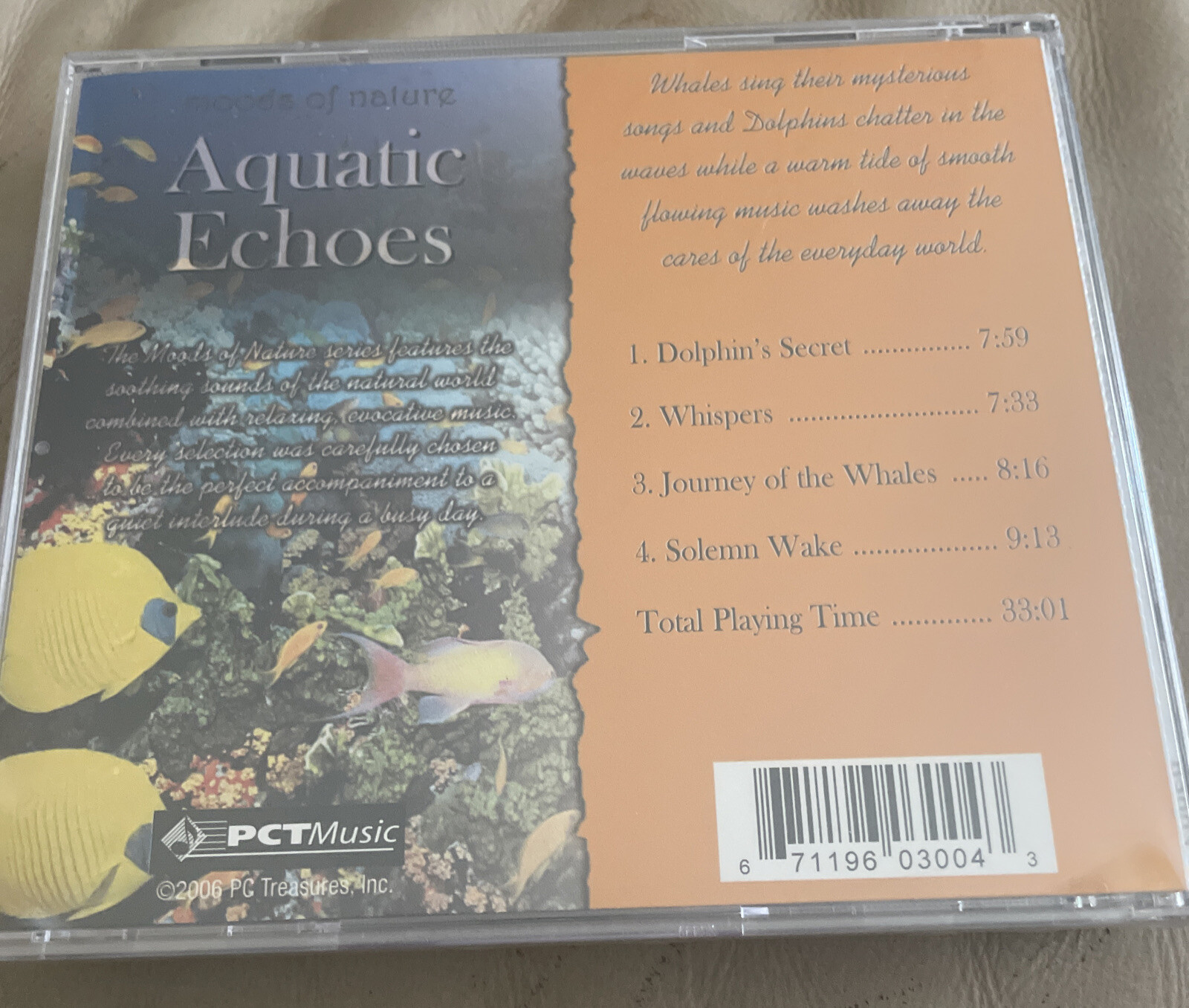 MOODS OF NATURE~~~~RARE~~~~CD~~~~AQUATIC ECHOES~~~~NEW SEALED!!!
