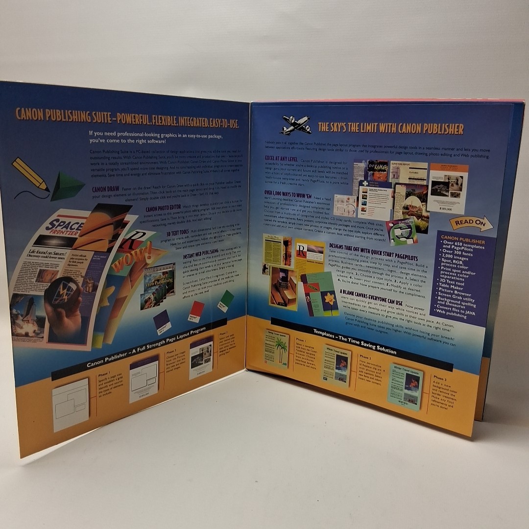 Canon Publishing Suite Software Photos Special Effects