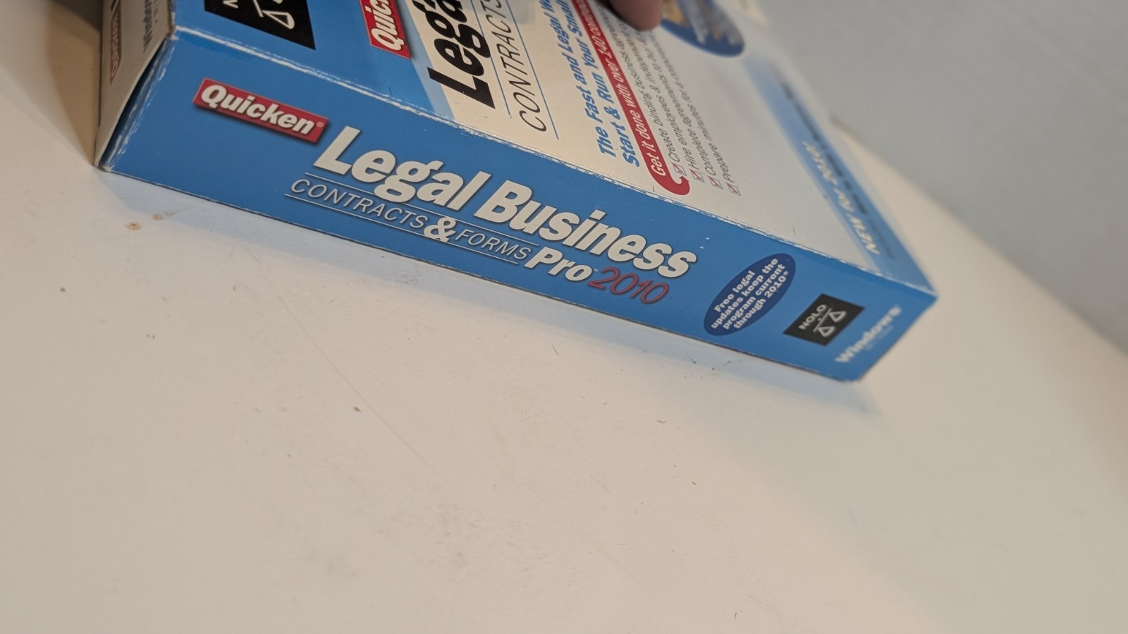 Quicken Legal Business Contracts & Forms Pro 2010 Nolo Small Business Software C