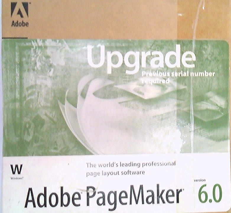 ✅ Adobe~Pagemaker 6.0~Upgrade Software~Bundle 3.5 Disks~Windows