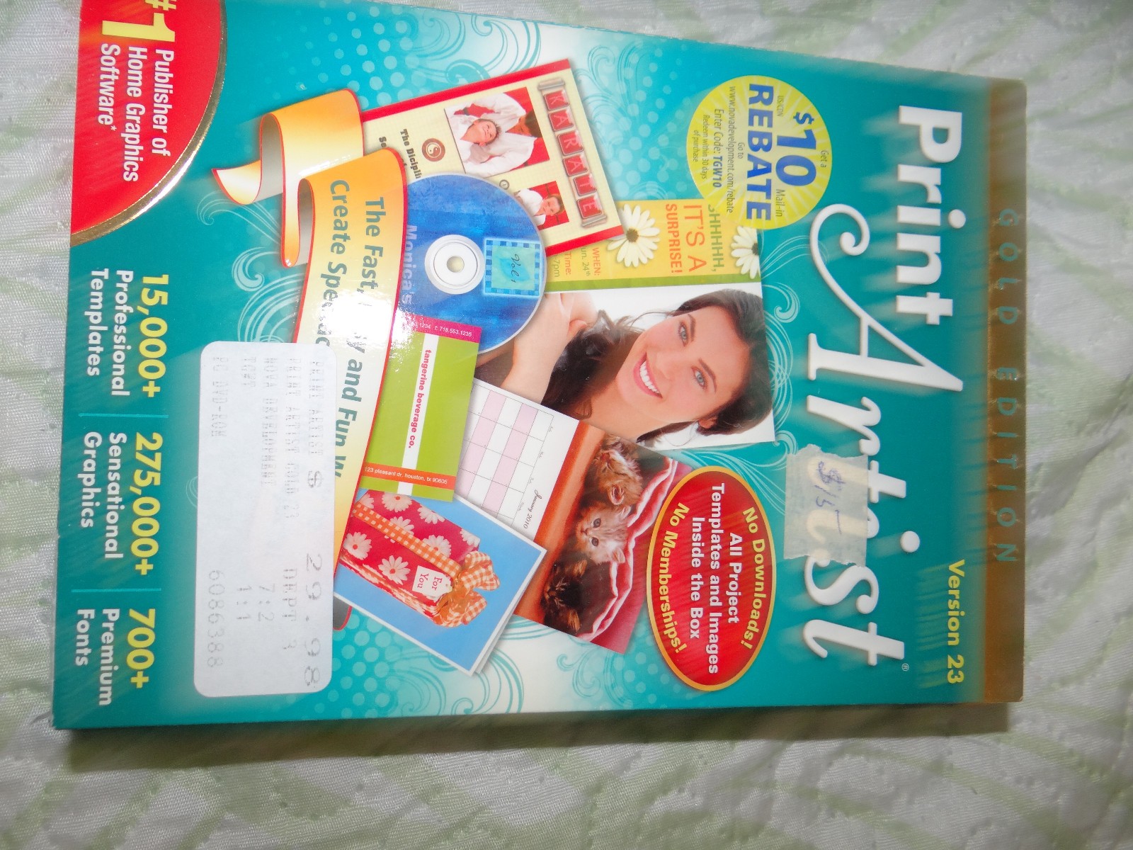 Print Artist Gold Edition Version 23 (2011) PC Software – 2 Discs