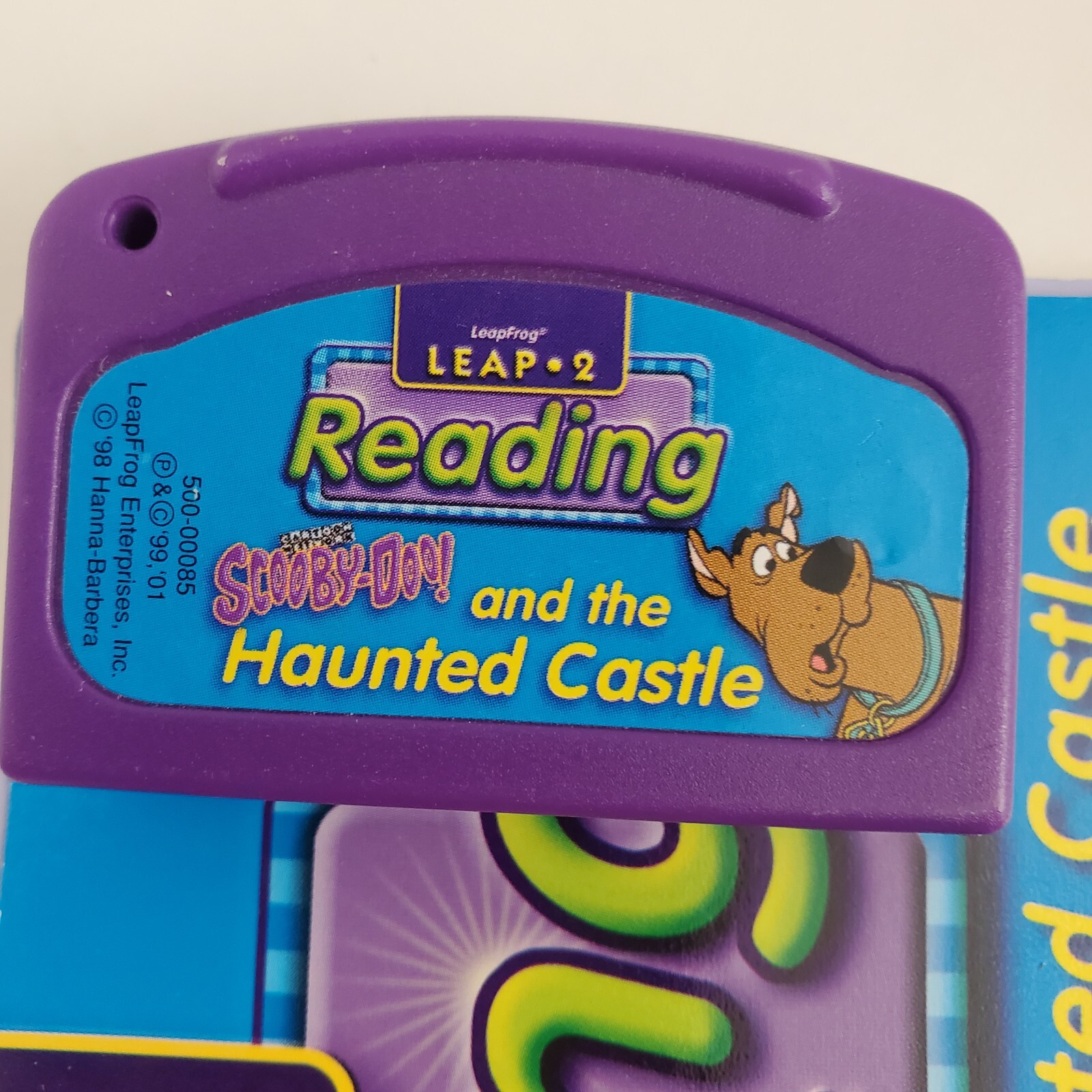 Leap Frog Leap 2 Reading SCOOBY DOO and the HAUNTED CASTLE Cartridge and Book