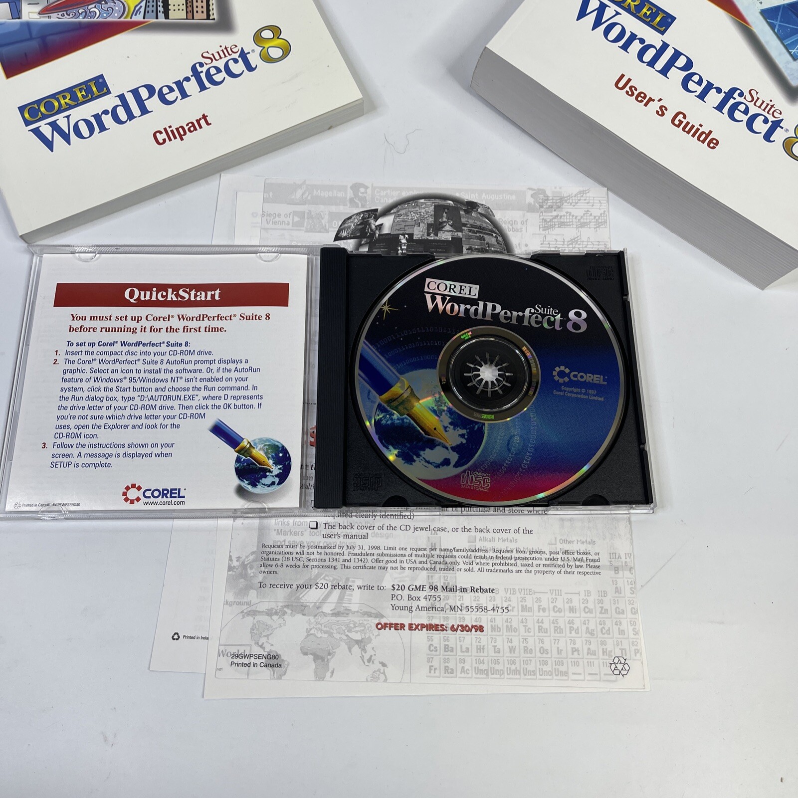 Corel WordPerfect Suite 8 Standard