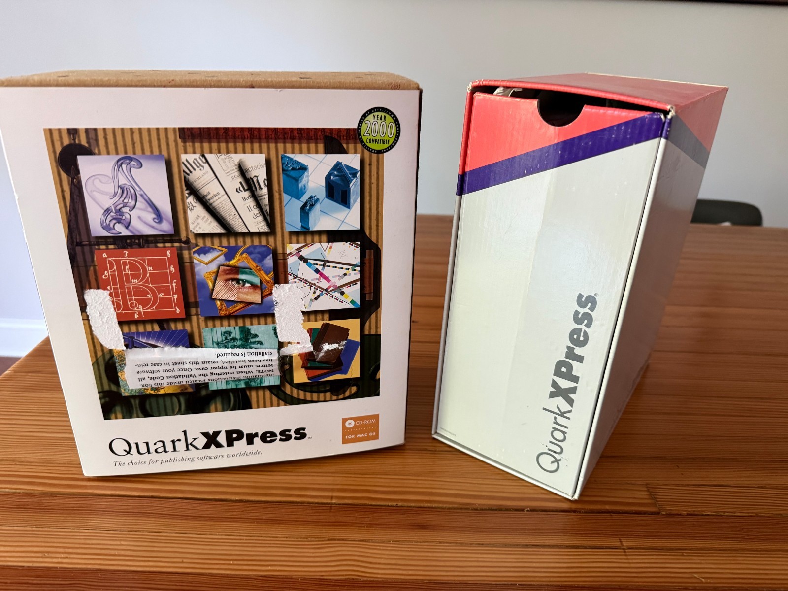 Quark XPress 4.0 for Mac/PowerMac – Orig Disks, Serial number included
