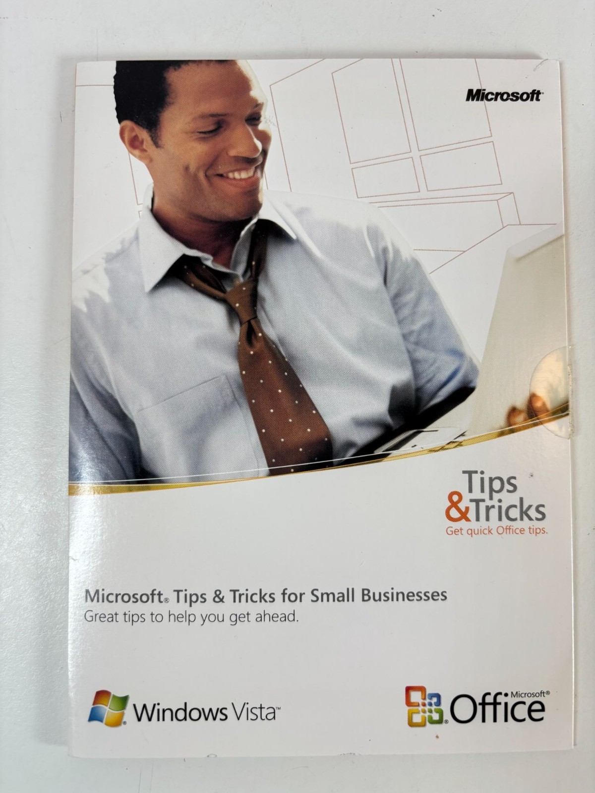 Microsoft Tips & Tricks For Small Businesses CD-ROM Windows Vista Office 2007
