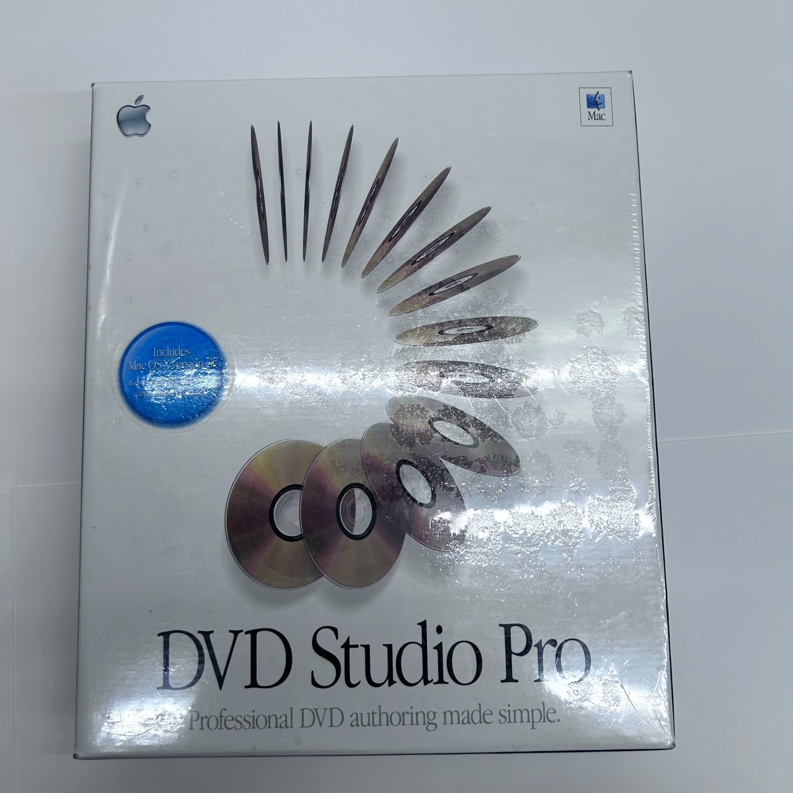 Software Apple DVD Studio Pro 1.5 RTL M8698Z/A © 2002-MANUFACTURY SEALED