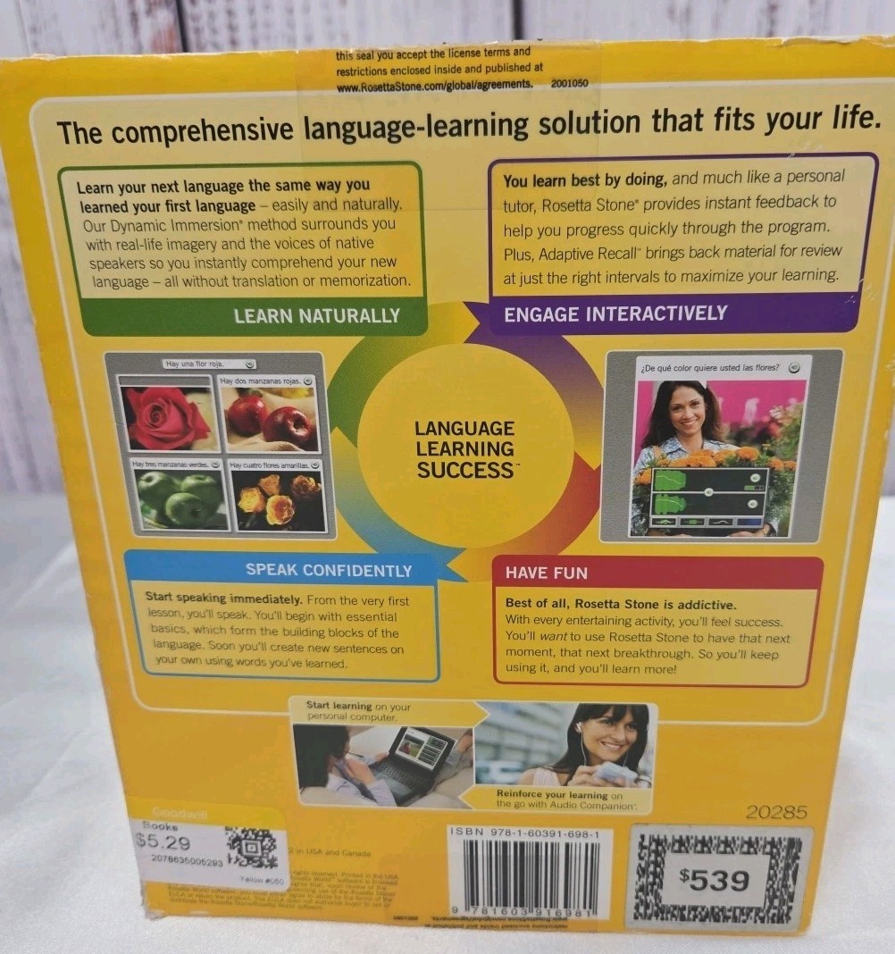 Rosetta Stone Chinese (Mandarin) Levels 1-3, Personal Edition for PC, Mac