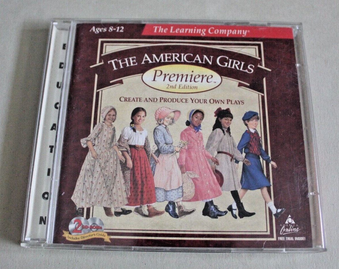 The Learning Company The American Girls Premiere for PC Win/Mac 1998