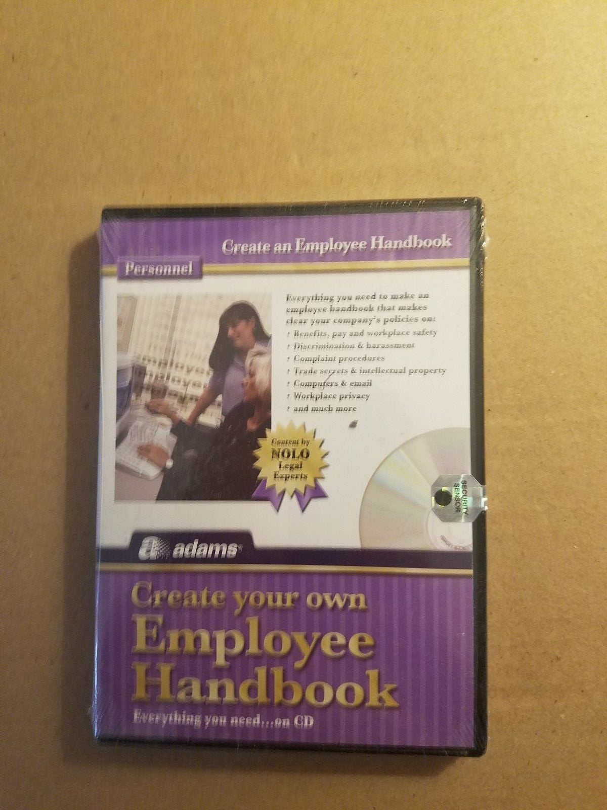Adams Create Your Own Employee Handbook CD – Brand NEW
