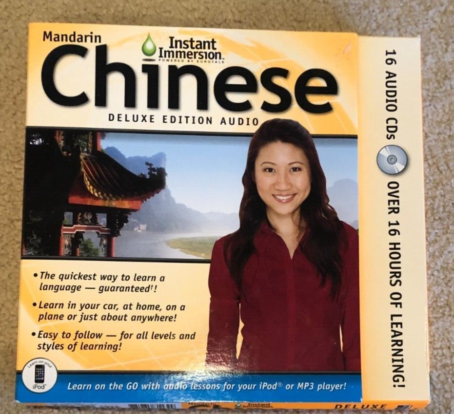 Instant Immersion Deluxe Mandarin Chinese CDs