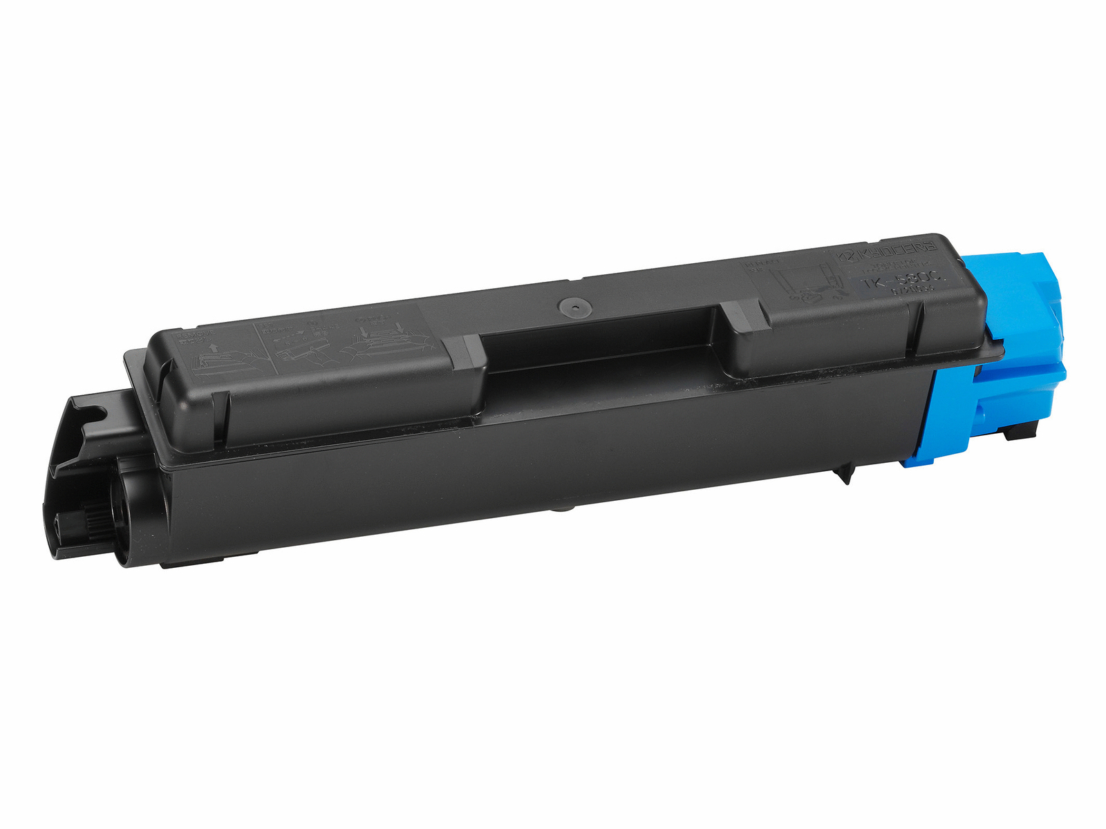 1T02KTCNL0 Kyocera TK 580C Cyan Original Tonerpatrone ~D~