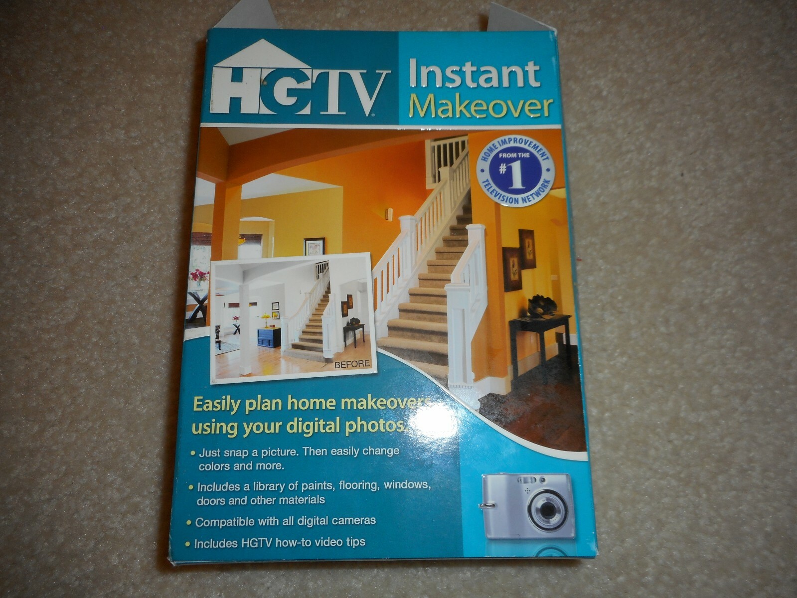 Nova Development HGTV Instant Makeover Software – OPENED BOX – NEVER USED