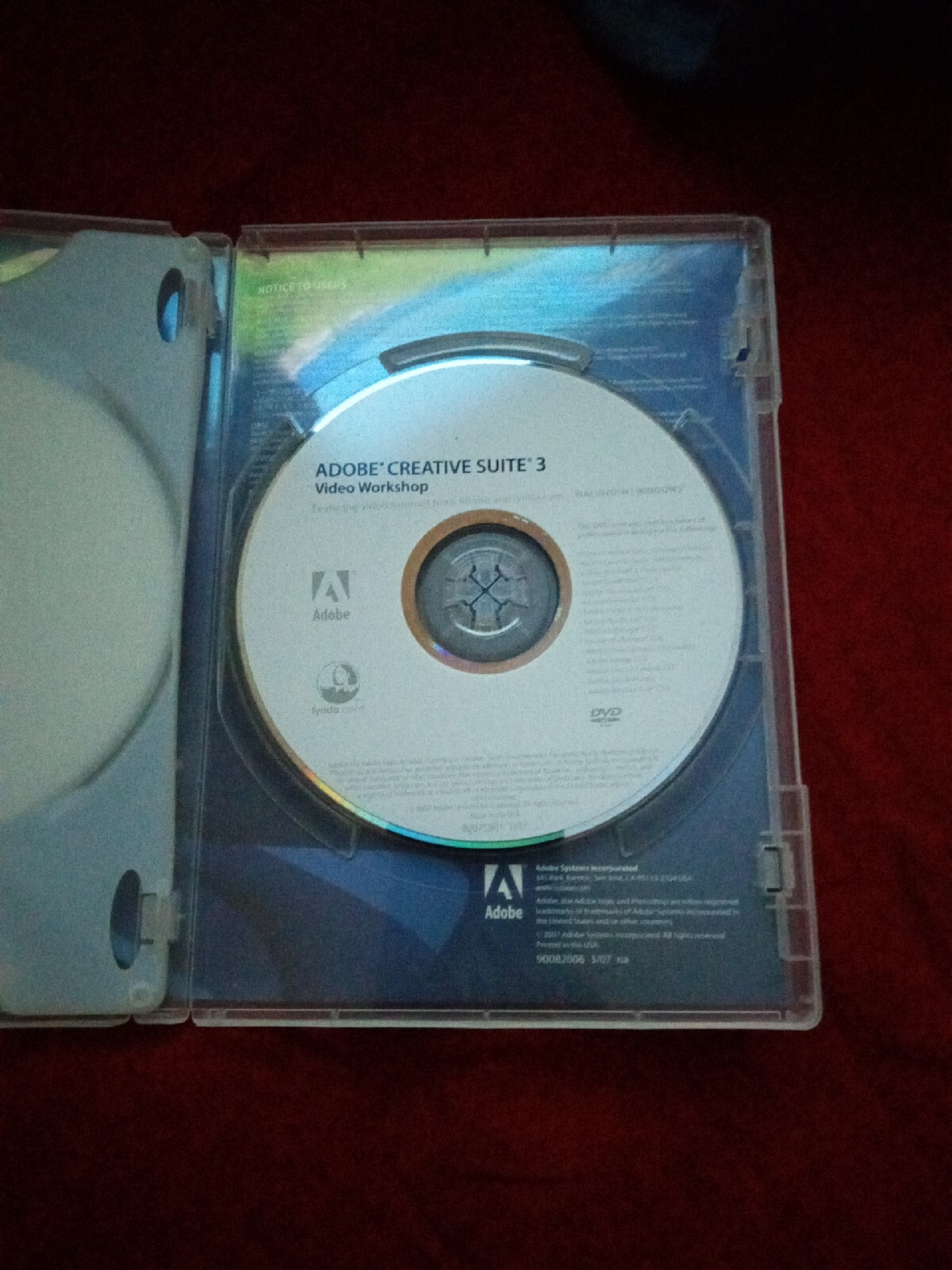 7- Adobe CS3 Software for PC/Mac